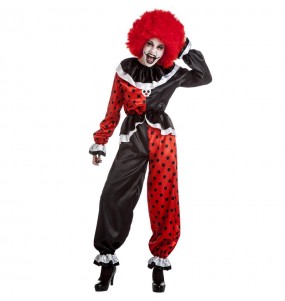 Déguisement Clown terrifiante femme