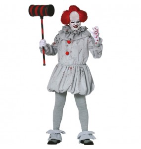 Déguisement Clown Tueur IT adulte dos