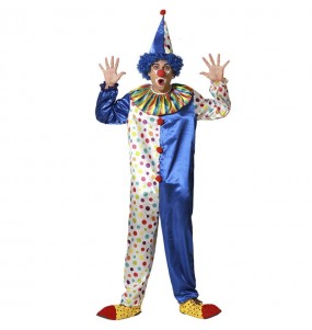 Déguisement Clown Bleu homme