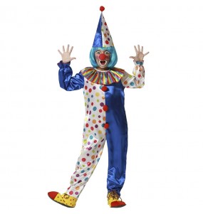 Costume Clown bleu garçon