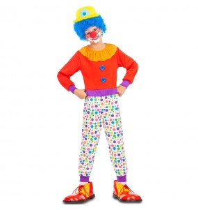 Déguisement Clown Coloré garçon