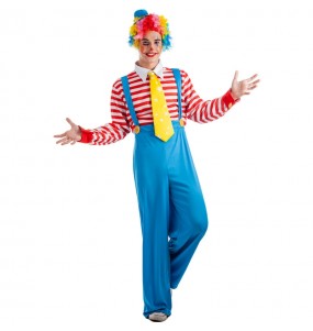 Déguisement Clown homme avec bretelles