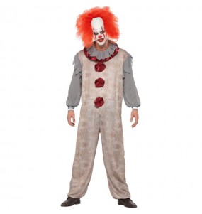 Déguisement Clown Pennywise gris homme