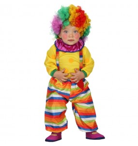 Déguisement Clown Rayé