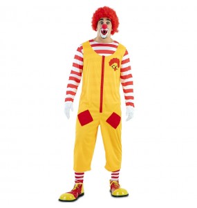 Costume Clown Ronald McDonald homme
