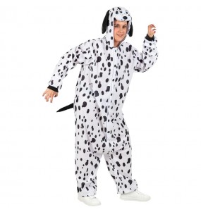 Disfraz de Dálmata onesie adulto unisex