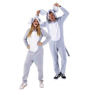 Déguisement Éléphant Onesie adulte