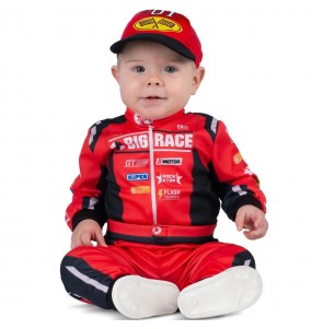 Costume Pilote de voiture de course bébé