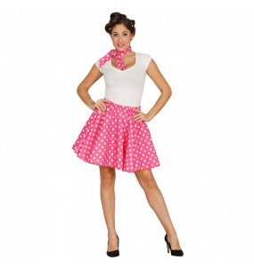 Déguisement Pin Up Années 60 Rose
