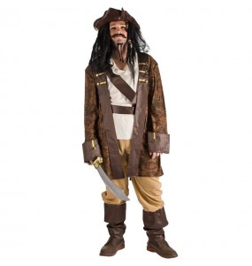 Costume Pirate Black Sam homme