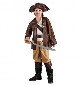 Costume Pirate Black Sam garçon