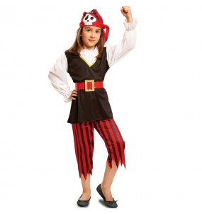 Costume Pirate squelette classique fille