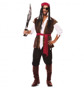 Déguisement Pirate avec Gilet