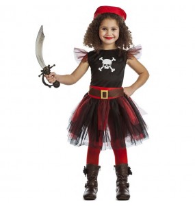 Déguisement Pirate avec tulle fille