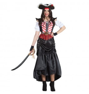 Déguisement Pirate Swordman femme