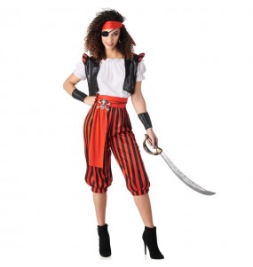 Costume Pirate de l'île de la Tortue femme