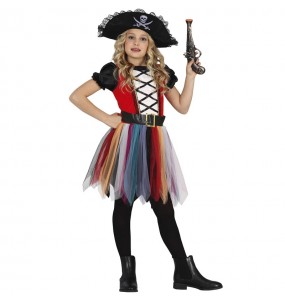 Costume Pirate multicolore fille