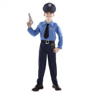 Déguisement Policier musclé garçon
