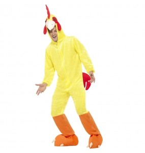 Costume pour homme Poulet jaune