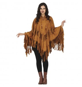 Costume Poncho Indienne femme