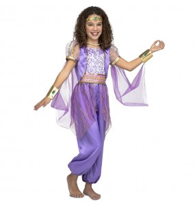 Déguisement Princesse Arabe violet fille