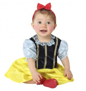 Costume Princesse Blanche-Neige bébé