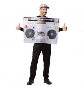 Costume pour homme Lecteur de radio cassettes