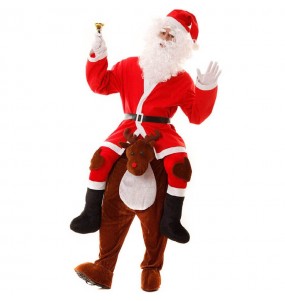 Déguisement Porte moi Renne Père Noël adulte