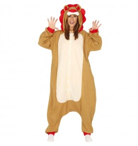 Déguisement Lion Kigurumi femme