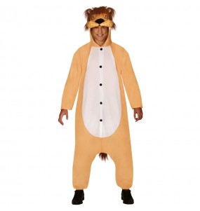 Déguisement Le Roi Lion Kigurumi adulte