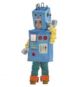 Costume Robot bleu bébé