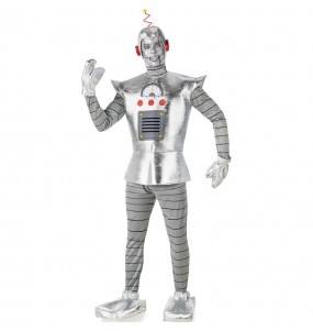 Costume pour homme Robot argenté