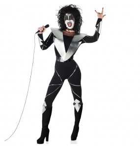 Costume Rockstar Kiss femme