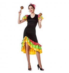 Déguisement Danseuse Rumba Salsa pour femme