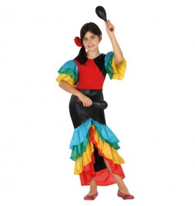 Déguisement Danseuse Rumba Tropicale