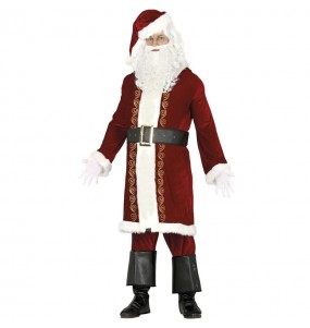 Costume Père Noël avec manteau homme