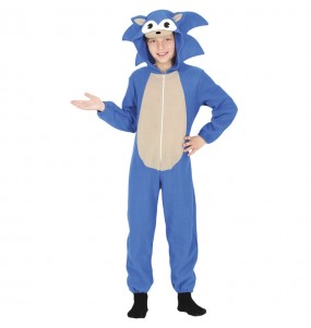 Costume Sonic Kigurumi garçon