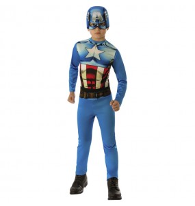 Costume Super-héros Captain America classique garçon