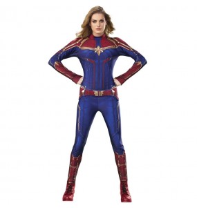 Déguisement Super-héroïne Captain Marvel femme