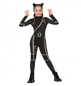 Costume Superhéroïne Catwoman fille