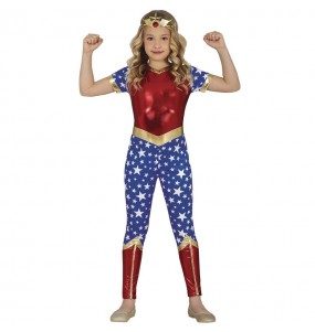 Costume Super héroïne Wonder Woman fille