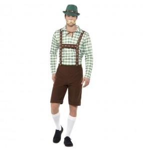 Costume Tyrolien Oktoberfest vert homme