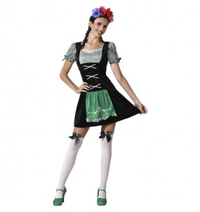 Costume Tyrolienne Oktoberfest noire femme