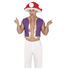Costume pour homme Toad de Super Mario