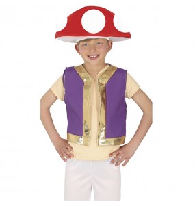Costume Toad de Super Mario garçon