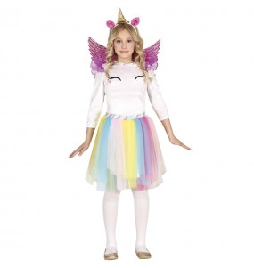 Costume Licorne Rainbow fille