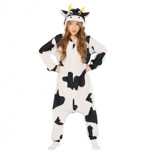 Déguisement Vache Kigurumi fille