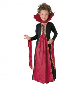 Costume Vampire rouge gothique fille