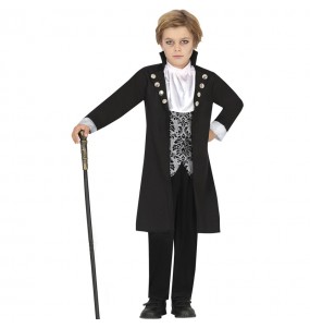 Costume Vampire argenté garçon