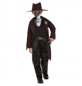 Déguisement Zombie Cowboy garçon